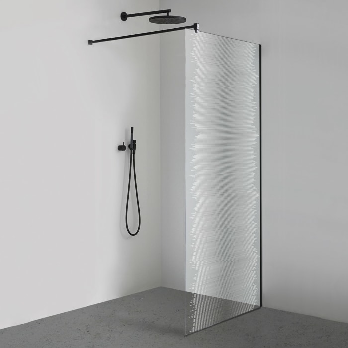 Sprinz Inloop Black Dash Seitenwand 140 x 210 cm mit SpriMedical