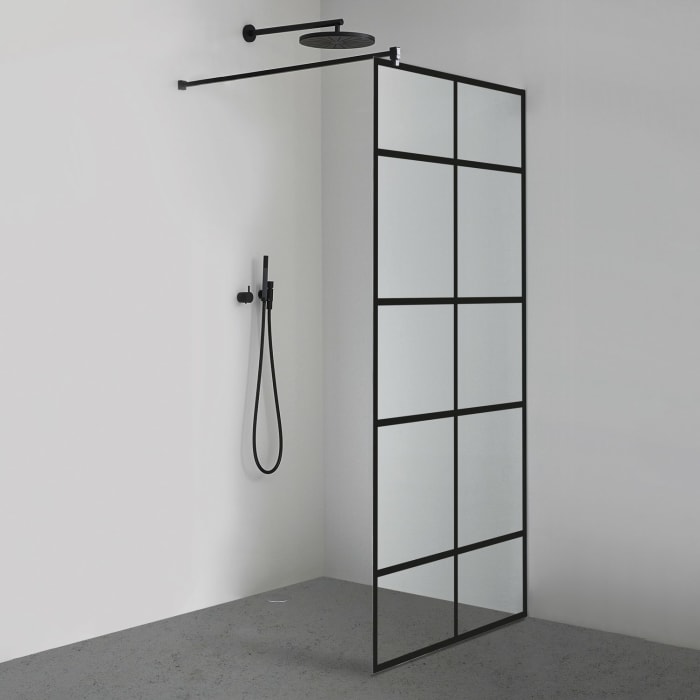 Sprinz Inloop Black Window Seitenwand 140 x 210 cm mit SpriClean