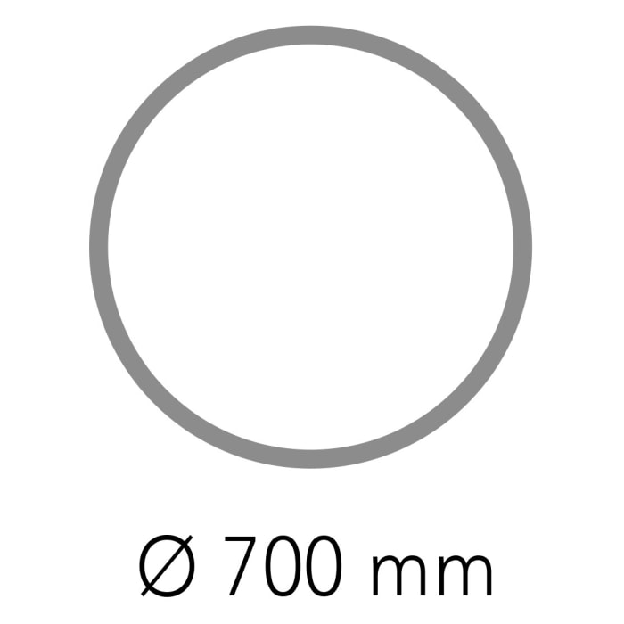 Sprinz Lumina Glow Lichtspiegel rund Ø 70 cm