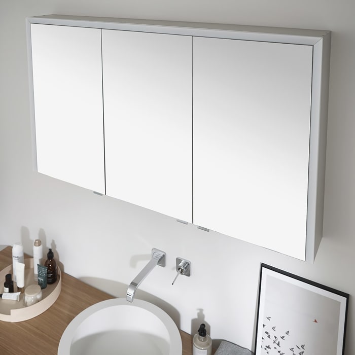 Sprinz Elegant-Line 2.0 Spiegelschrank Modell 03 Einbauversion 95 cm