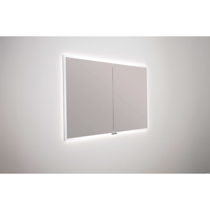 Sprinz Pure-Line Spiegelschrank Einbau mit 2 Türen 80 cm