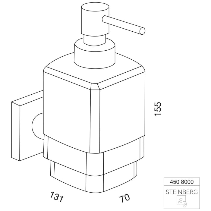 Steinberg Serie 450 Seifenspender