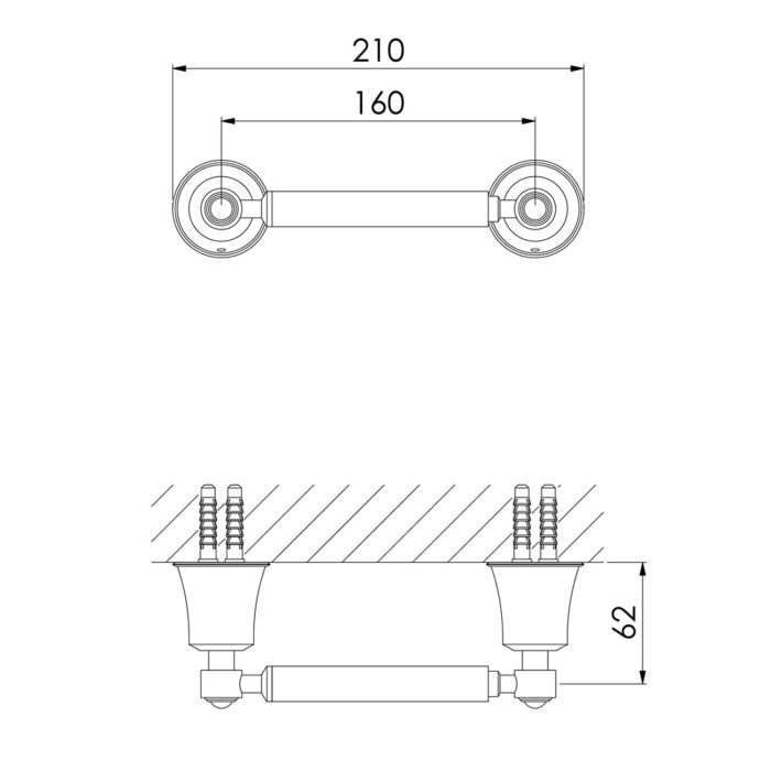 Steinberg Serie 550 Papierhalter