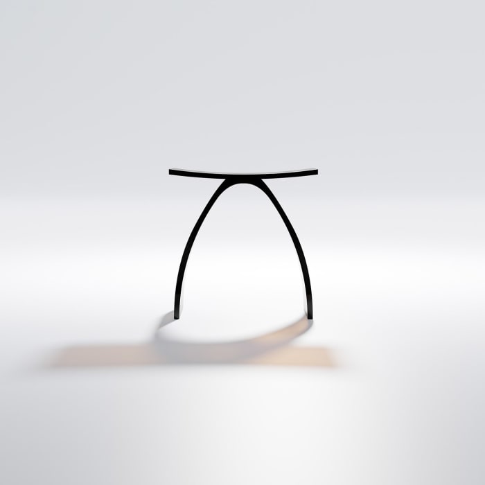 Steinberg Serie 432 Hocker aus Polyresin