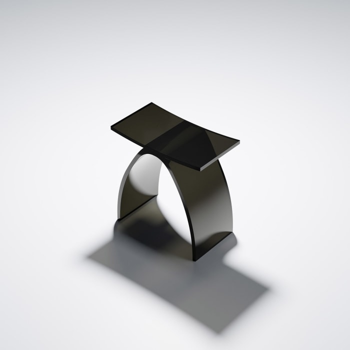 Steinberg Serie 432 Hocker aus Polyresin