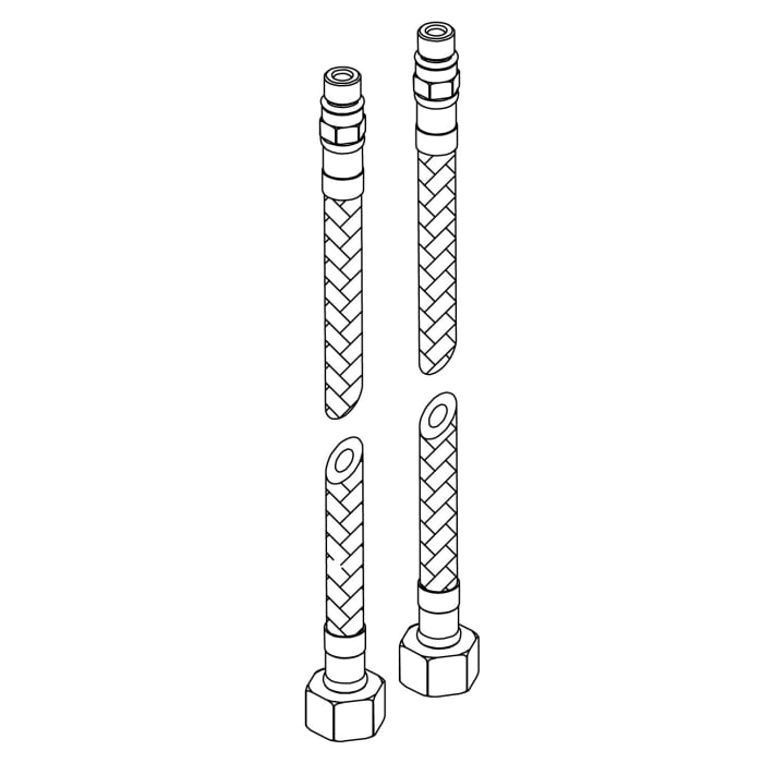 Steinberg Ersatz-Flexschlauch Set 50 cm