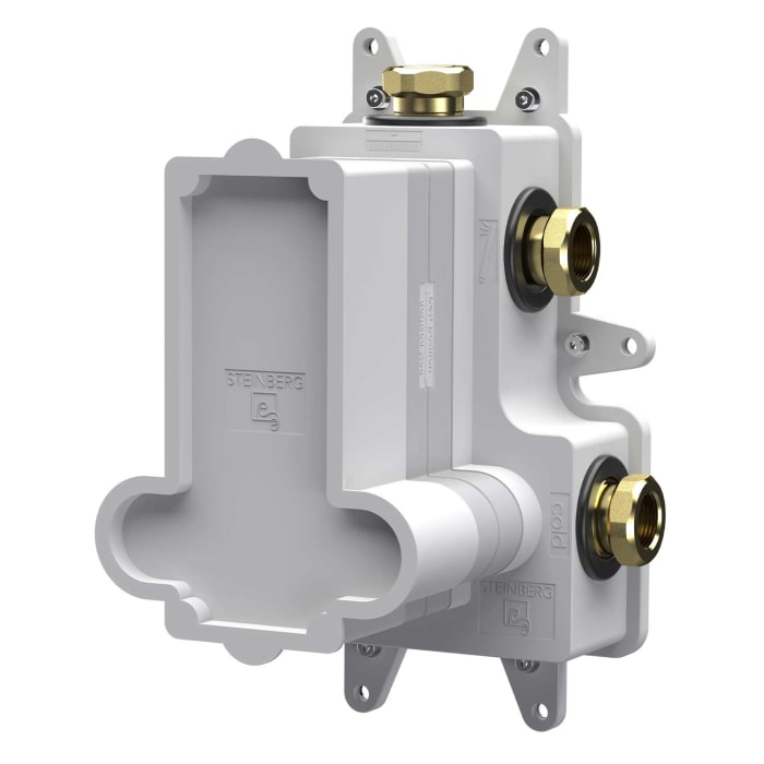 Steinberg Einbaukörper für Brausethermostat mit 3-Wege-Umsteller UP