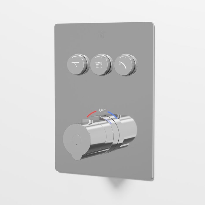 Steinberg Serie 390 Unterputz-Thermostat 3/4