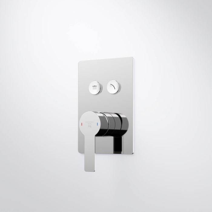 Steinberg Serie 390 Unterputz-Einhebelmischer 1/2“ mit pushtronic