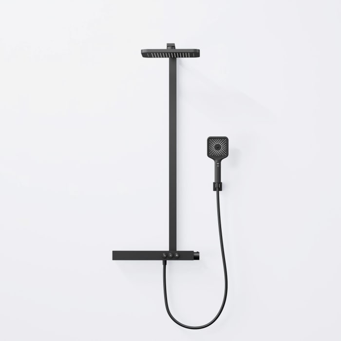 Steinberg Serie 390 Brauseset mit Thermostat, pushtronic