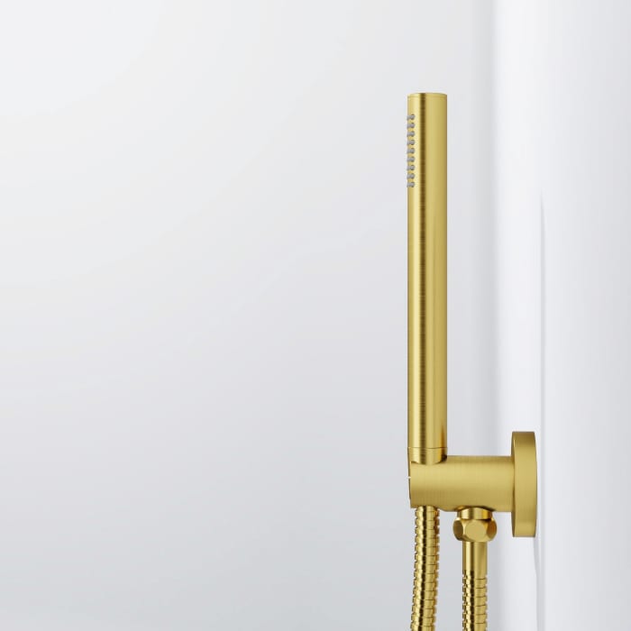 Steinberg Serie 100 Handbrausegarnitur mit integriertem Wandanschlussbogen