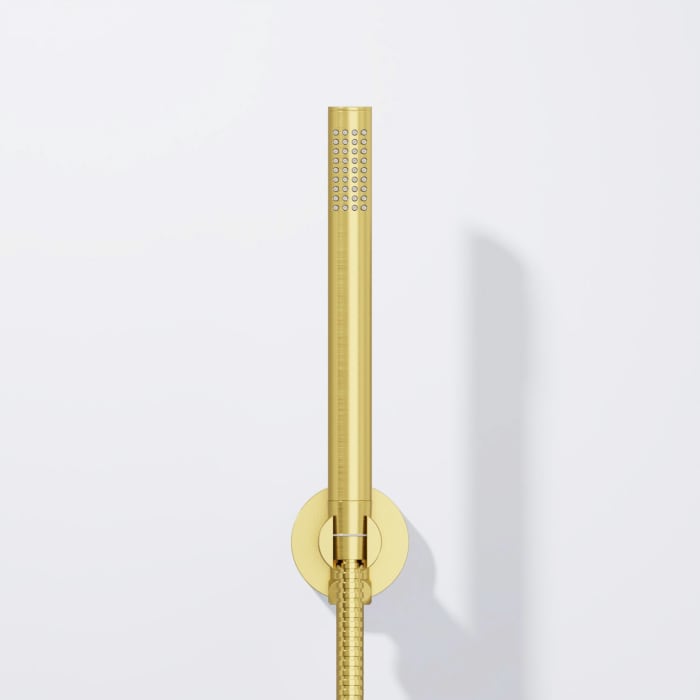 Steinberg Serie 100 Handbrausegarnitur mit integriertem Wandanschlussbogen