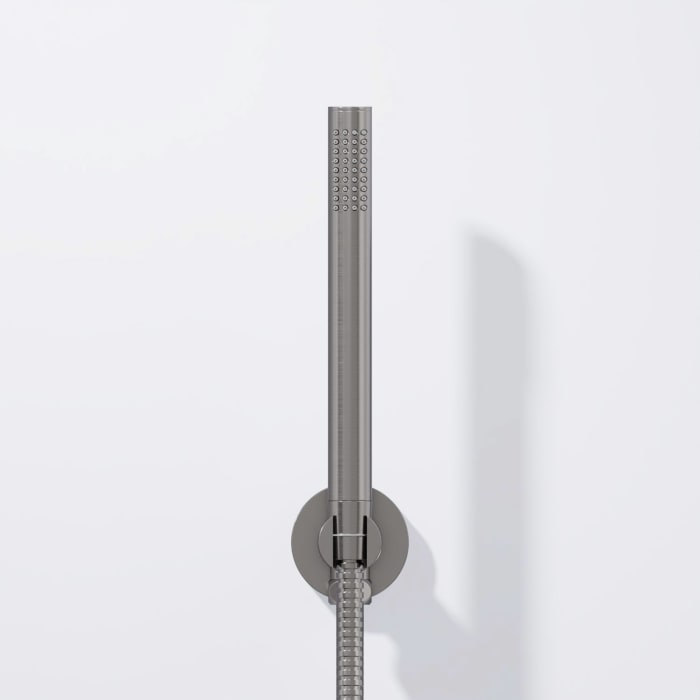 Steinberg Serie 100 Handbrausegarnitur mit integriertem Wandanschlussbogen