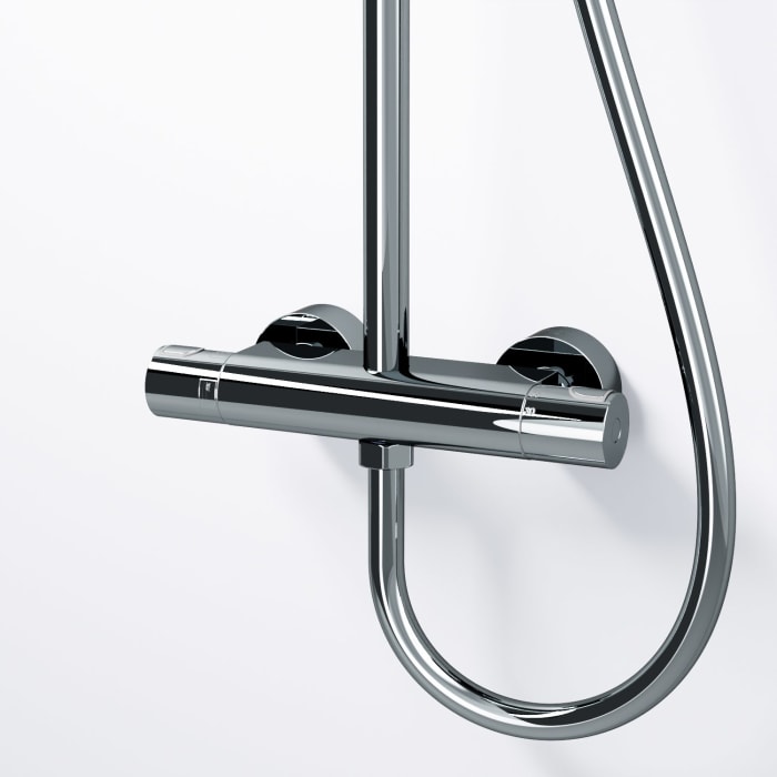 Steinberg Serie 100 Brauseset mit Thermostatarmatur