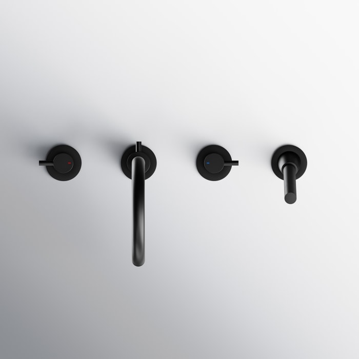 Steinberg Serie 100 4-Loch Wannenrandarmatur