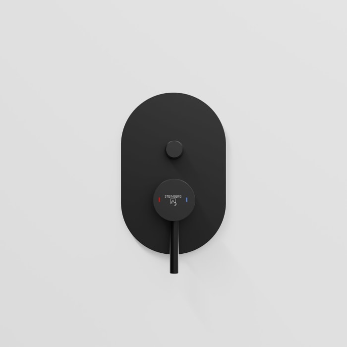 Steinberg Serie 100 Fertigmontageset Wanne-/Brausearmatur Unterputz