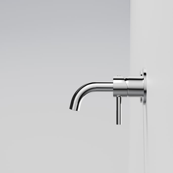 Steinberg Serie 100 Wand-Waschtisch Einhebelmischer Ausladung 16,5 cm