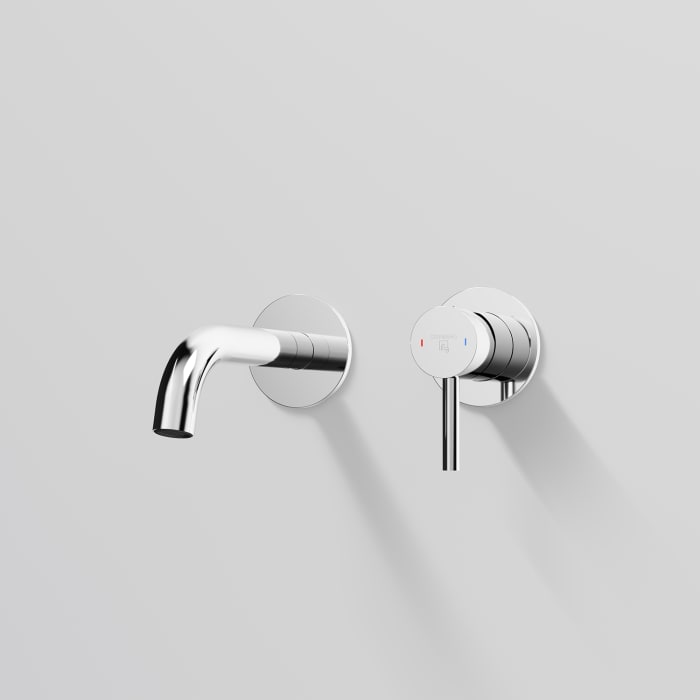 Steinberg Serie 100 Wand-Waschtisch Einhebelmischer Ausladung 16,5 cm