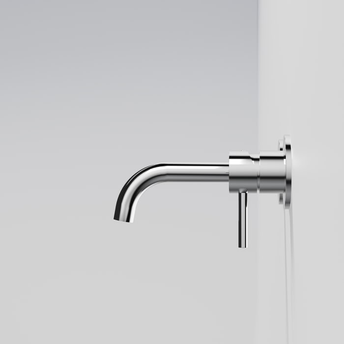 Steinberg Serie 100 Wand-Waschtisch Einhebelmischer Ausladung 19,5 cm