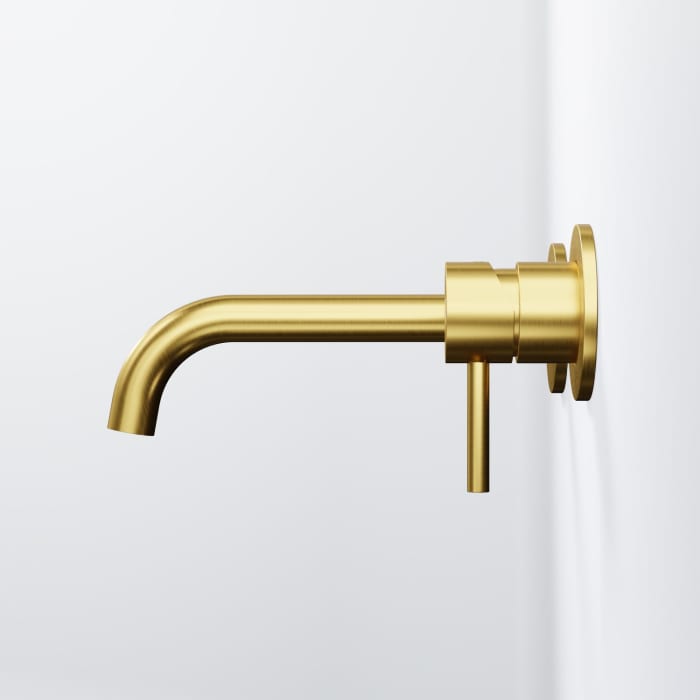 Steinberg Serie 100 Wand-Waschtisch Einhebelmischer Ausladung 24,5 cm