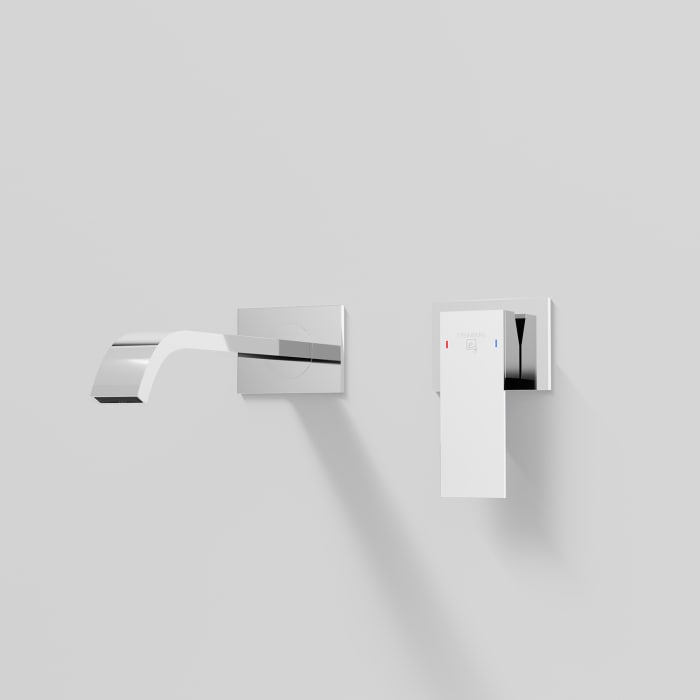 Steinberg Serie 135 Wand-Waschtisch Einhebelmischer Ausladung 20 cm