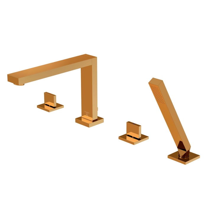 Steinberg Serie 160 4-Loch Wannen-Standarmatur Ausladung 21 cm