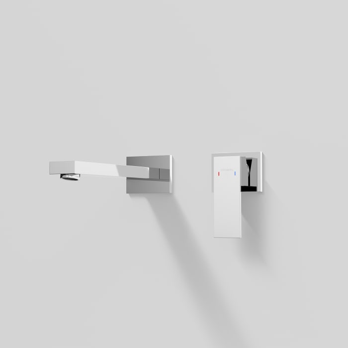 Steinberg Serie 160 Wand-Waschtisch Einhebelmischer Ausladung 20 cm