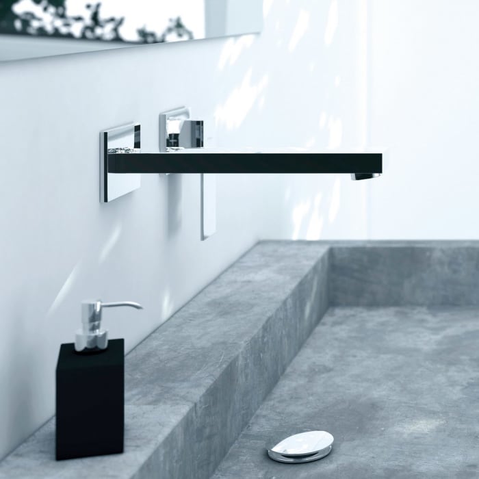 Steinberg Serie 160 Wand-Waschtisch Einhebelmischer Ausladung 17,5 cm