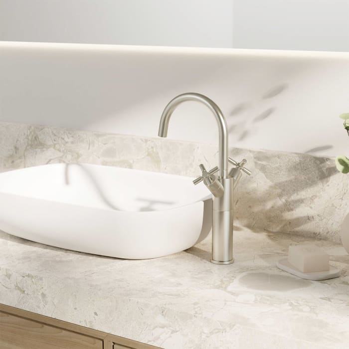 Steinberg Serie 250 Waschtisch-Zweigriffarmatur