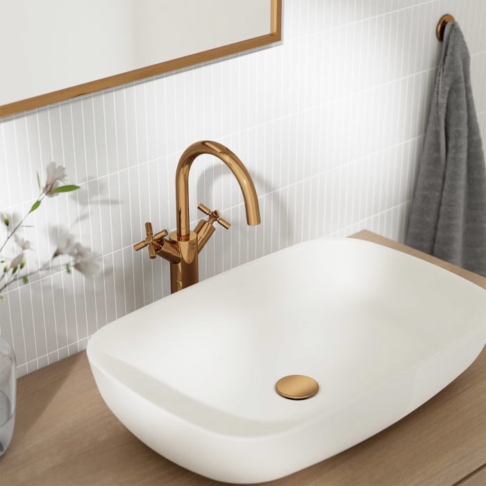 Steinberg Serie 250 Waschtisch-Zweigriffarmatur