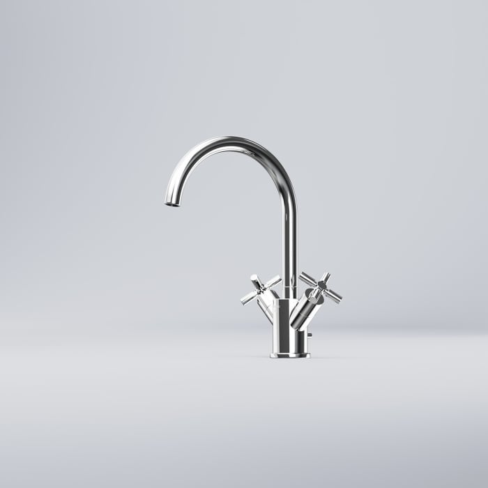 Steinberg Serie 250 Waschtisch-Zweigriffarmatur