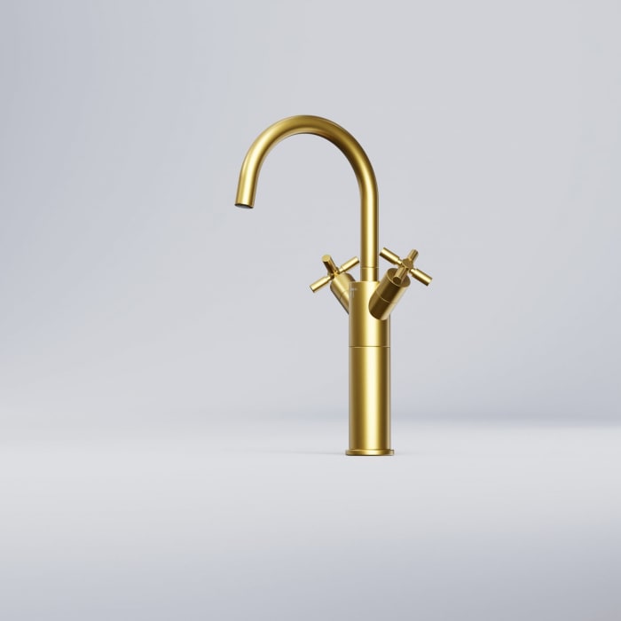 Steinberg Serie 250 Waschtisch-Zweigriffarmatur