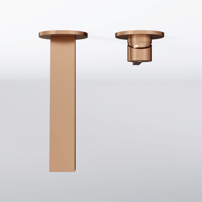 Steinberg Serie 260 Waschtisch-Einhebelmischbatterie Fertigmontageset, Wandmontage