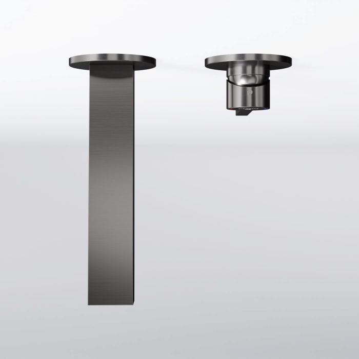 Steinberg Serie 260 Waschtisch-Einhebelmischbatterie Fertigmontageset, Wandmontage