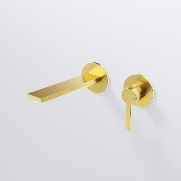 Steinberg Serie 260 Waschtisch-Einhebelmischbatterie Fertigmontageset, Wandmontage