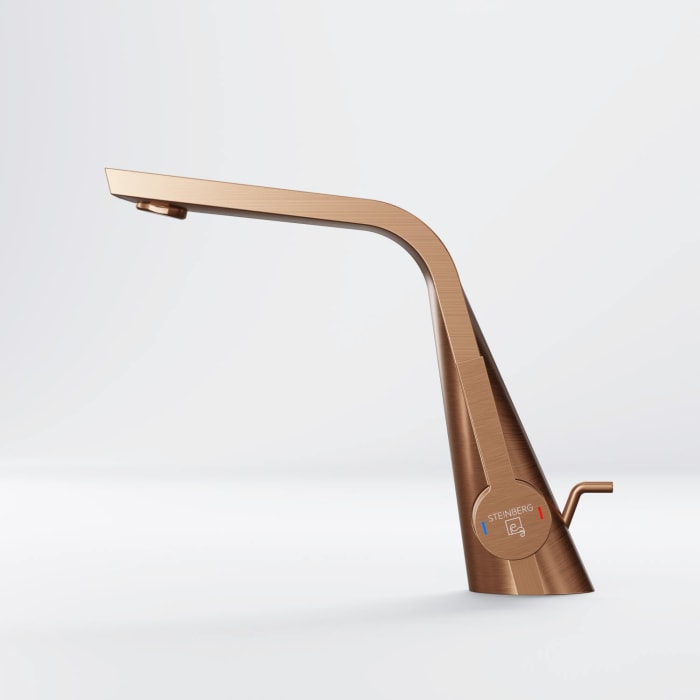 Steinberg Serie 260 Waschtisch-Einhebelmischbatterie mit Ablaufgarnitur