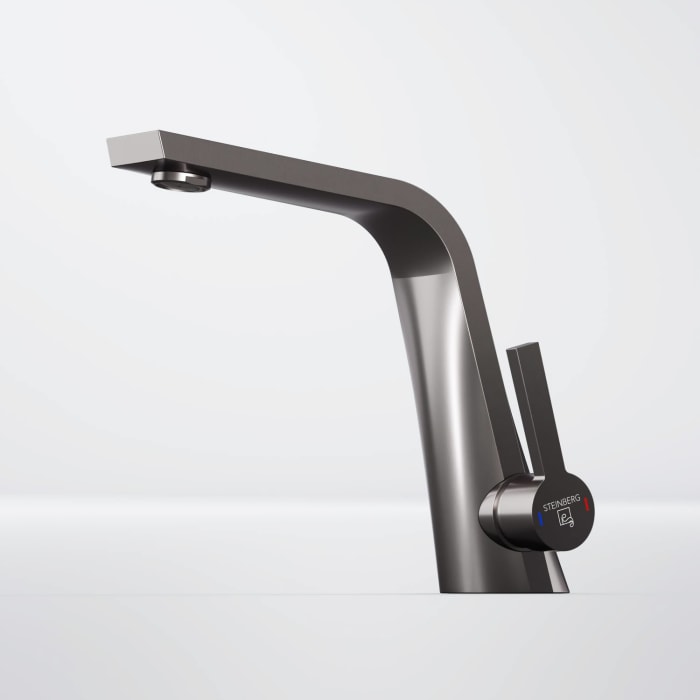 Steinberg Serie 260 Waschtisch-Einhebelmischbatterie mit Ablaufgarnitur