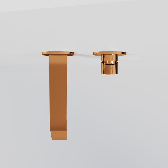 Steinberg Serie 280 Wand-Waschtisch Einhebelmischer, Ausladung 21,5 cm