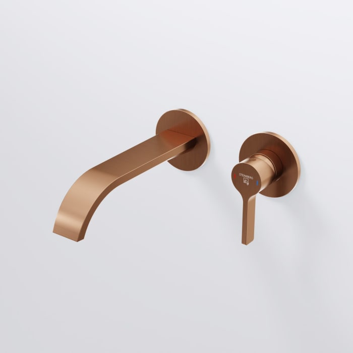 Steinberg Serie 280 Wand-Waschtisch Einhebelmischer, Ausladung 21,5 cm