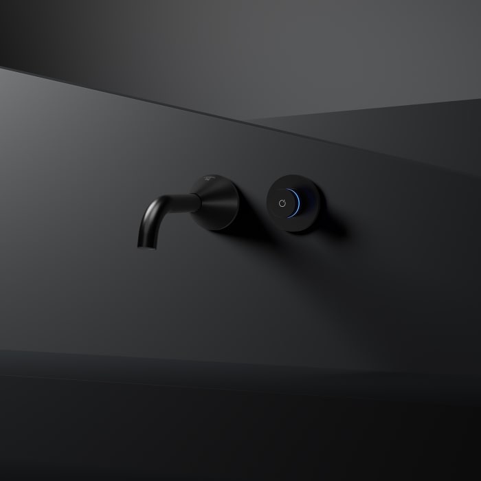 Steinberg Serie 310 elektronische Wand-Waschtischarmatur