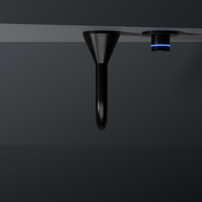 Steinberg Serie 310 elektronische Wand-Waschtischarmatur