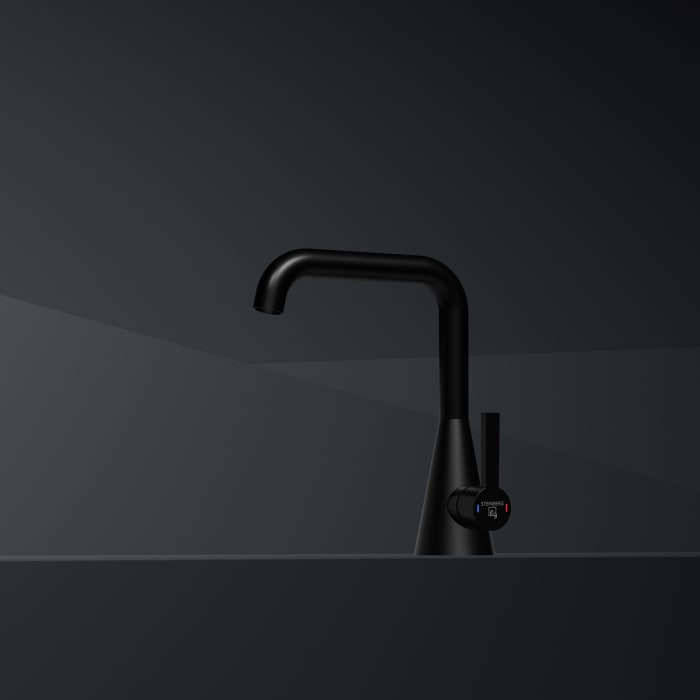 Steinberg Serie 315 Waschtischarmatur mit Ablaufgarnitur