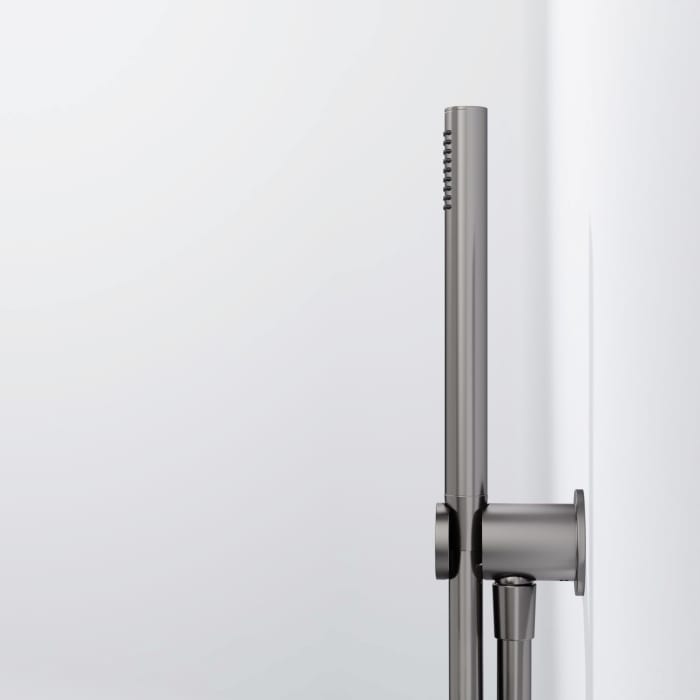 Steinberg Serie 340 Handbrausegarnitur mit integriertem Brauseanschlussbogen