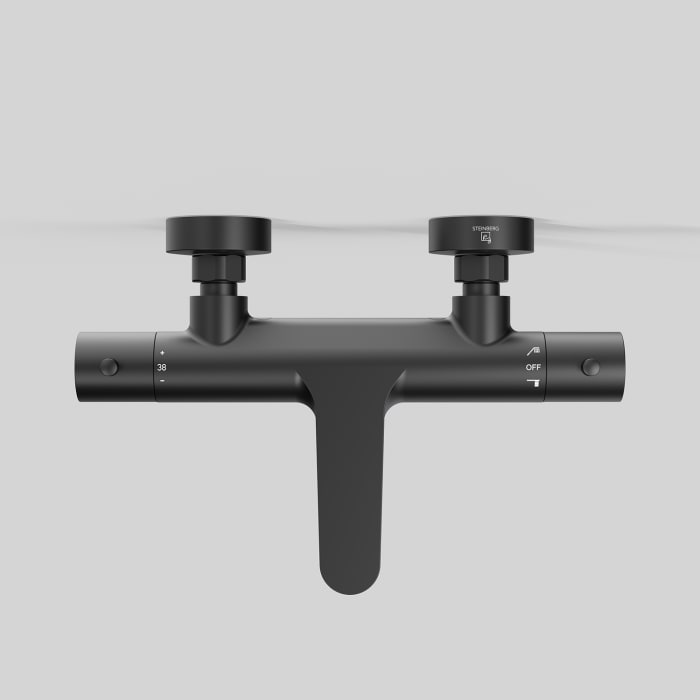 Steinberg Serie 340 Wanne/Brause-Aufputz-Thermostat