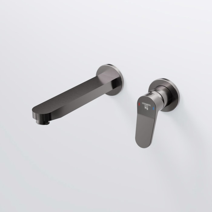 Steinberg Serie 340 Waschtisch-Wand-Einhebelmischer mit Farbhülse