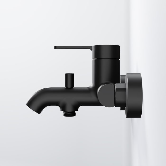 Steinberg Serie 341 Aufputz Wannen-Einhebelmischer