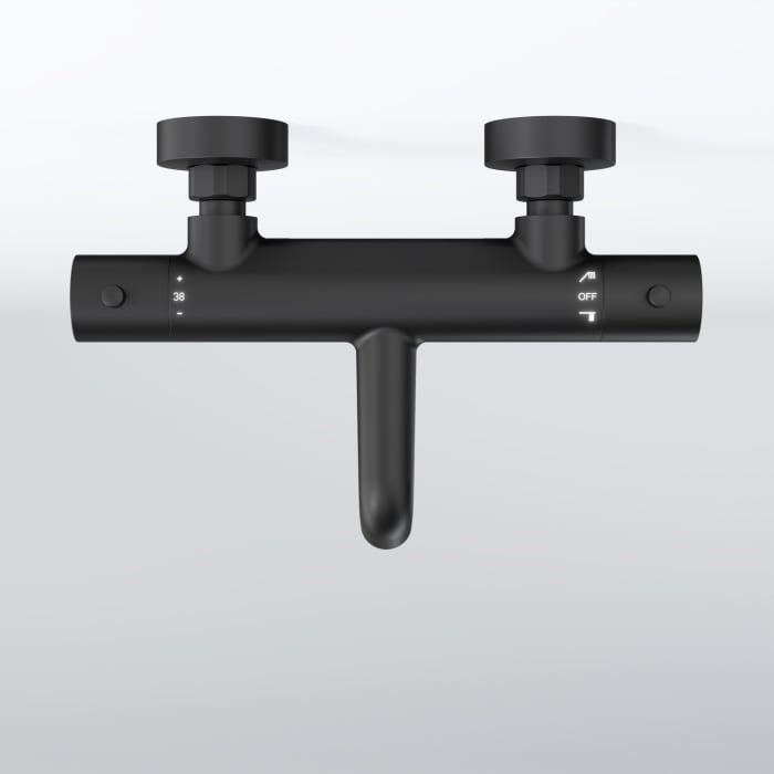 Steinberg Serie 341 Aufputz Wannen- und Brause-Thermostatarmatur