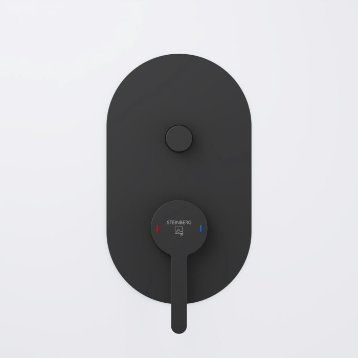 Steinberg Serie 341 Fertigmontageset Wannen- und Brause-Einhebelmischer