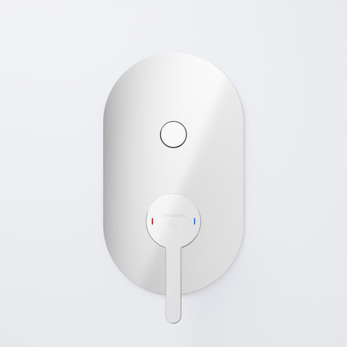 Steinberg Serie 341 Fertigmontageset Wannen- und Brause-Einhebelmischer