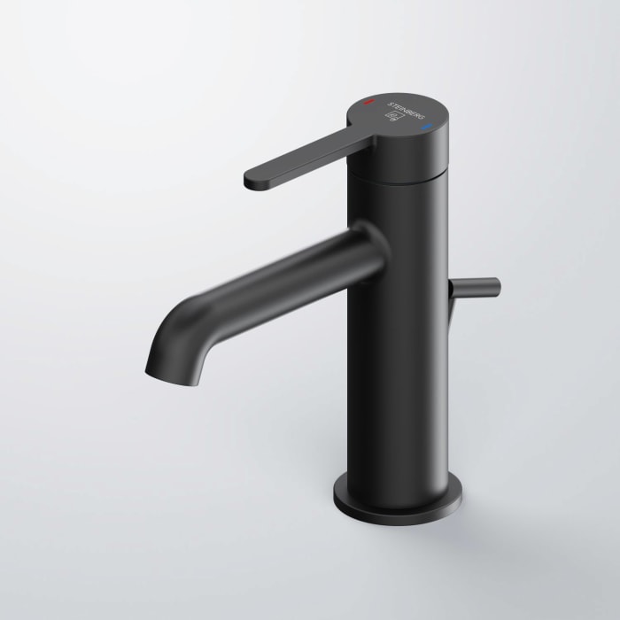 Steinberg Serie 341 Waschtisch-Einhebelmischer, mit Ablaufgarnitur